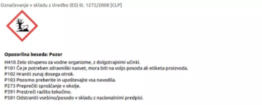 Varnostni list